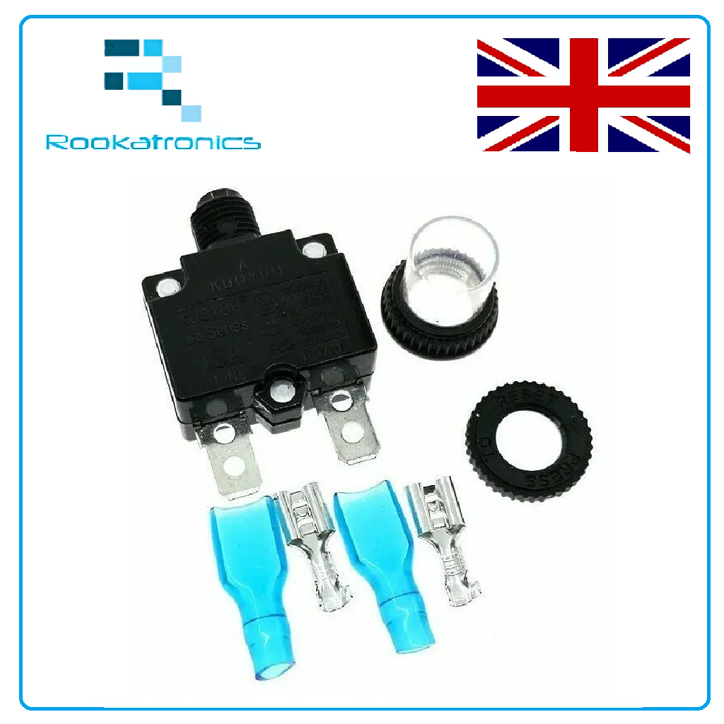 Circuit Breaker Overload 3A 4A 5A 6A 7A 8A 10A 11A 12A 13A 14A 15 18A 20A 23A