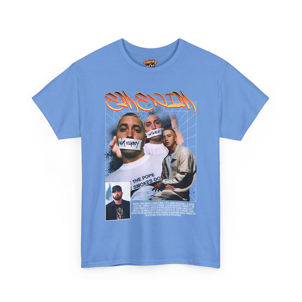 Thumbnail: Eminem 'Slim Shady' Short Biography Unisex T-Shirt