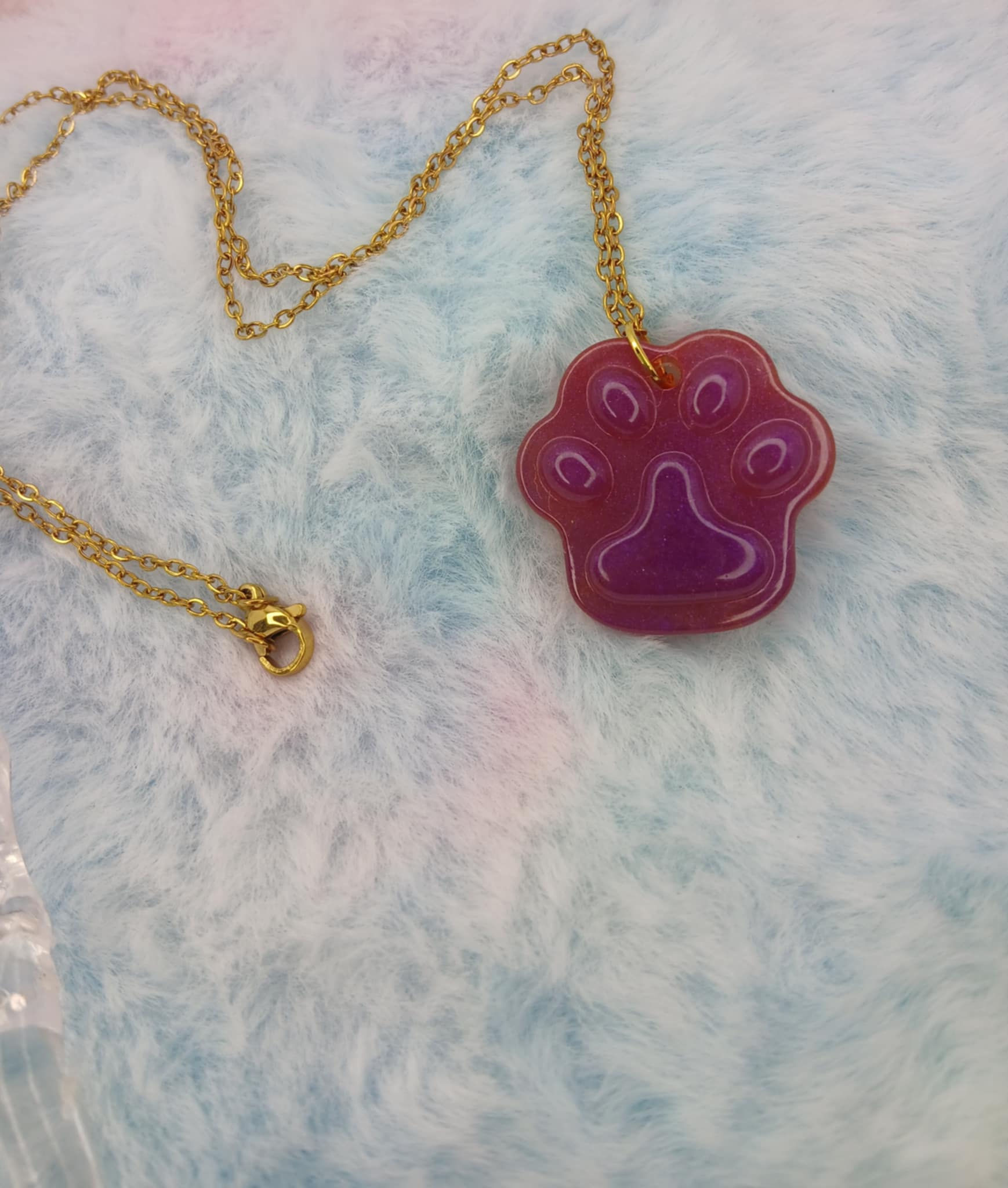 Collier "patte de chat"