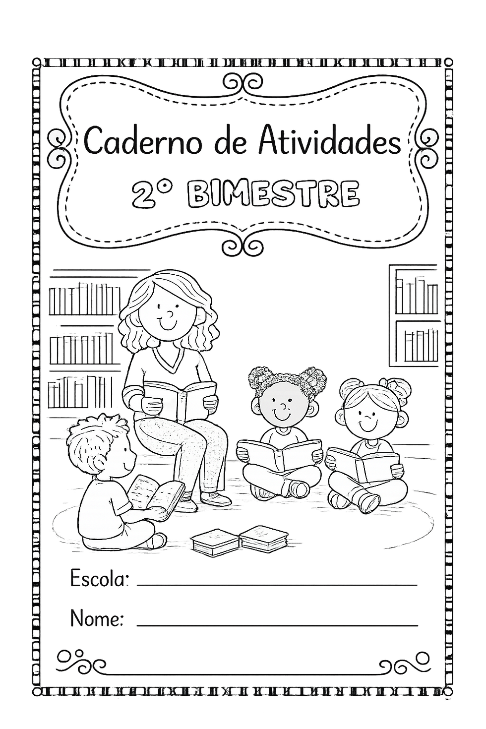 Miniatura: CAPA PARA CADERNO DE ATIVIDADES