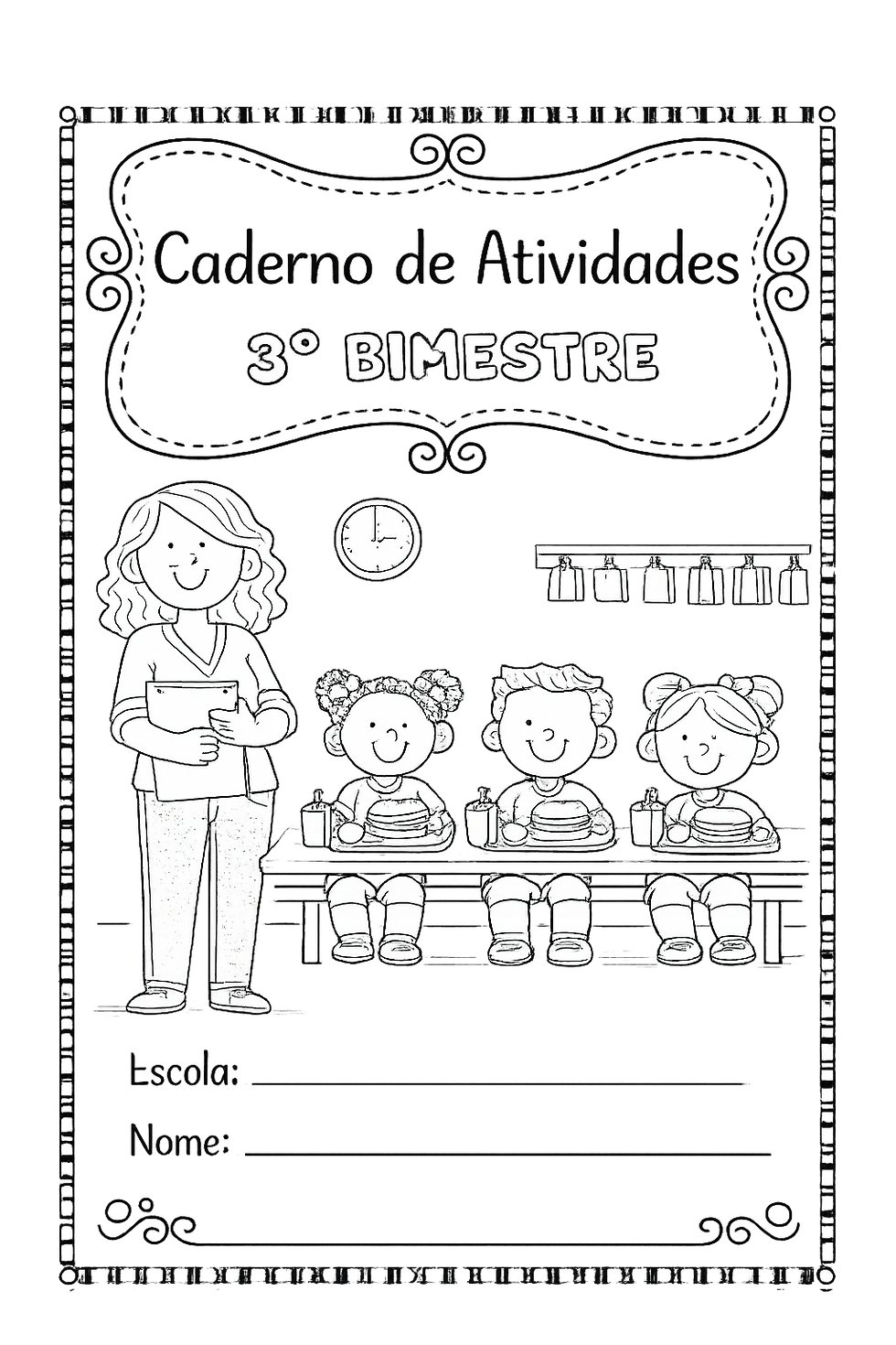 Miniatura: CAPA PARA CADERNO DE ATIVIDADES