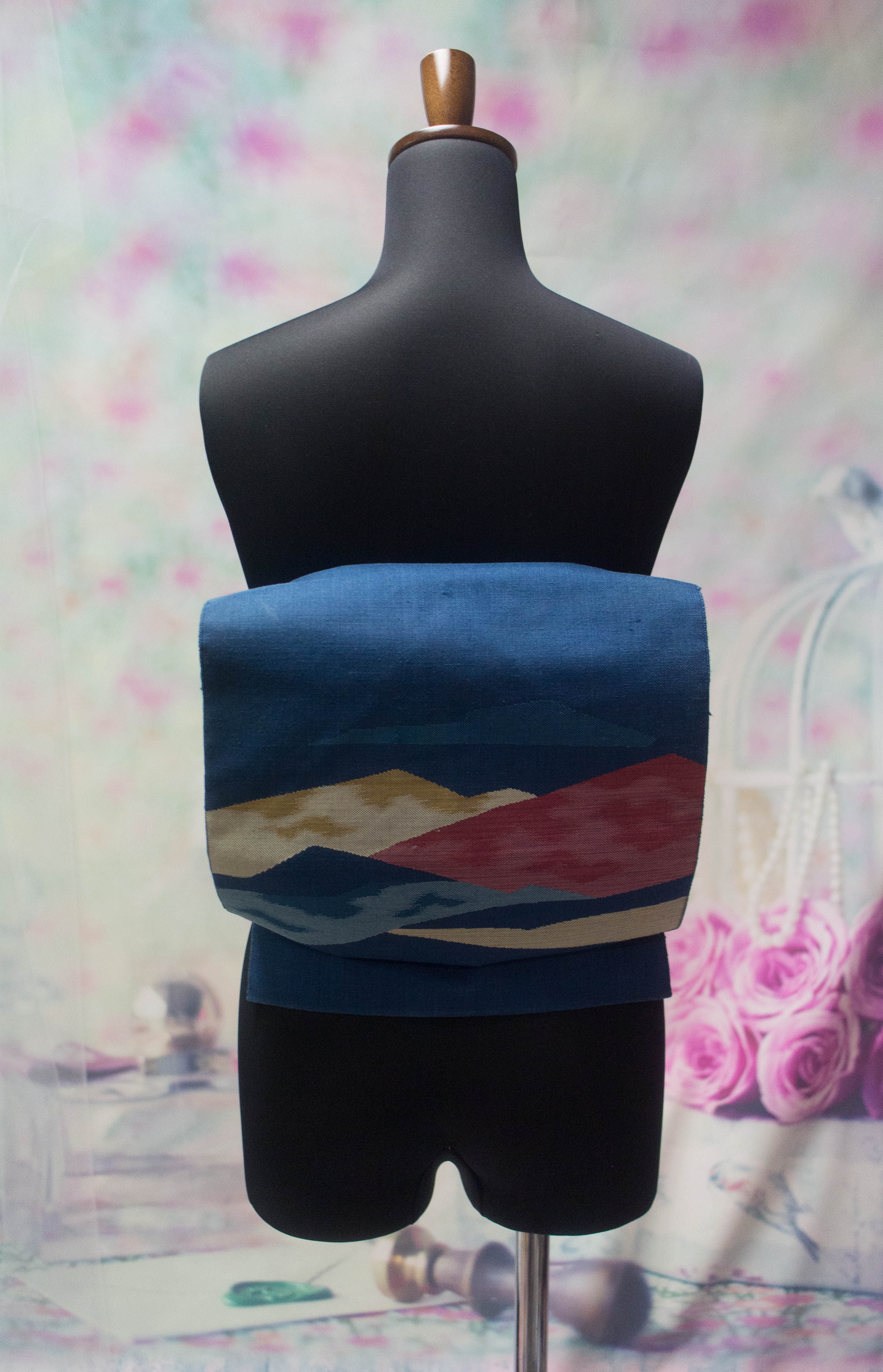 作り帯　お太鼓の名古屋帯　＃５０