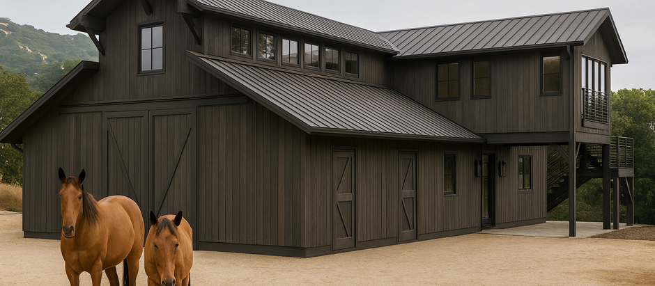 New Horse Barn, Coming Soon I Woodside, CA