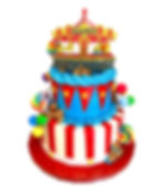 Custom Birthday Tiered Cake