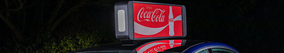 LCD and LED taxi top displays.