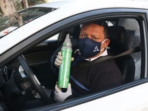 Taxista salva vidas de pessoas com COVID-19