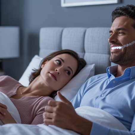 Ronco atrapalha o sono do casal: como o tratamento devolve noites tranquilas