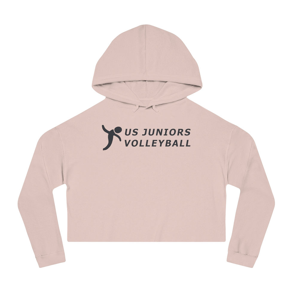 Thumbnail: Women’s Cropped Hooded Sweatshirt