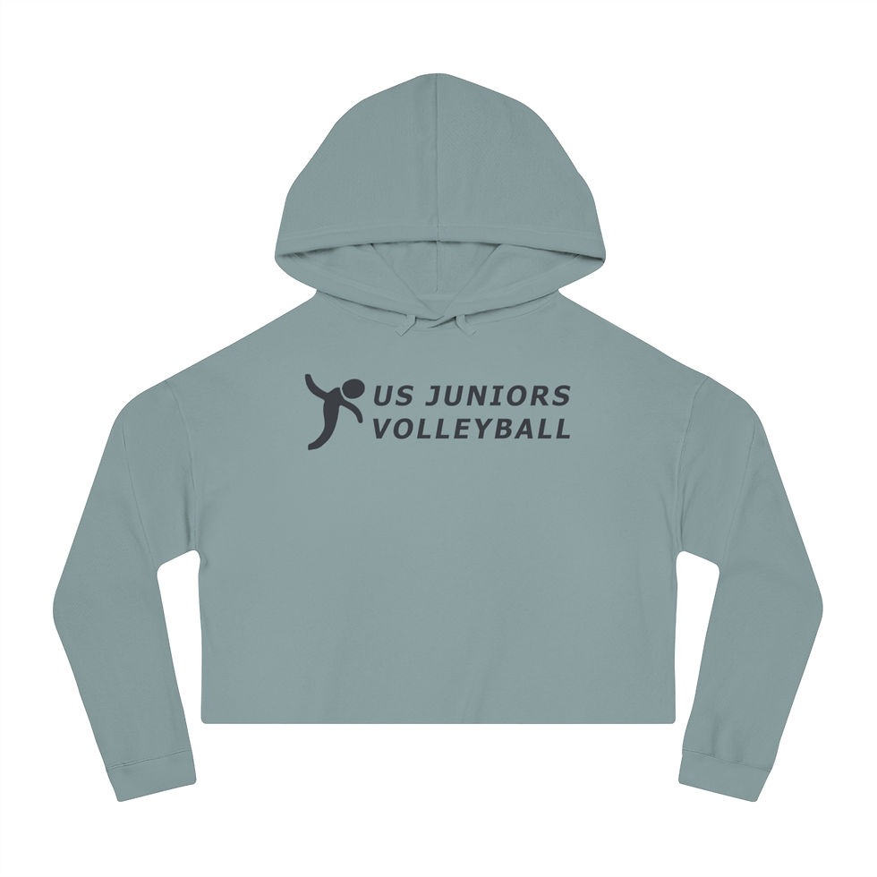 Thumbnail: Women’s Cropped Hooded Sweatshirt