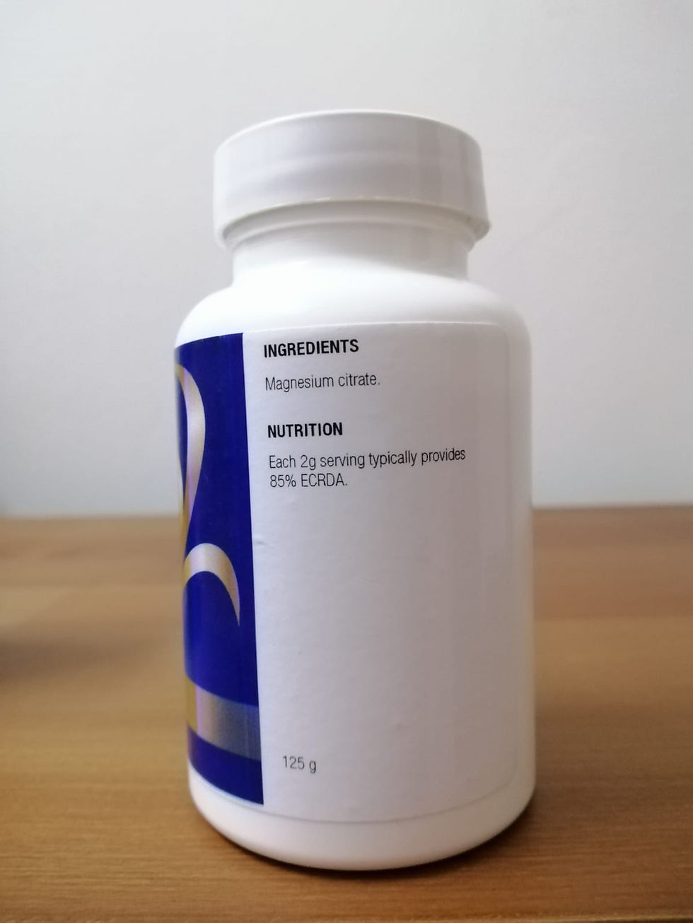 Thumbnail: NutriVital Magnesium Citrate 125g Powder