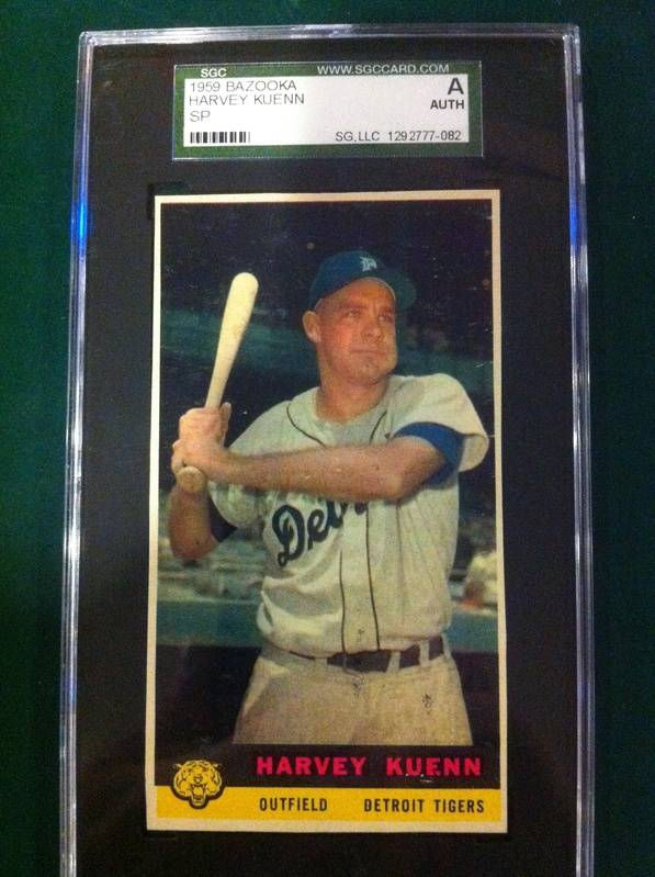 1959 Bazooka Harvey Kuenn