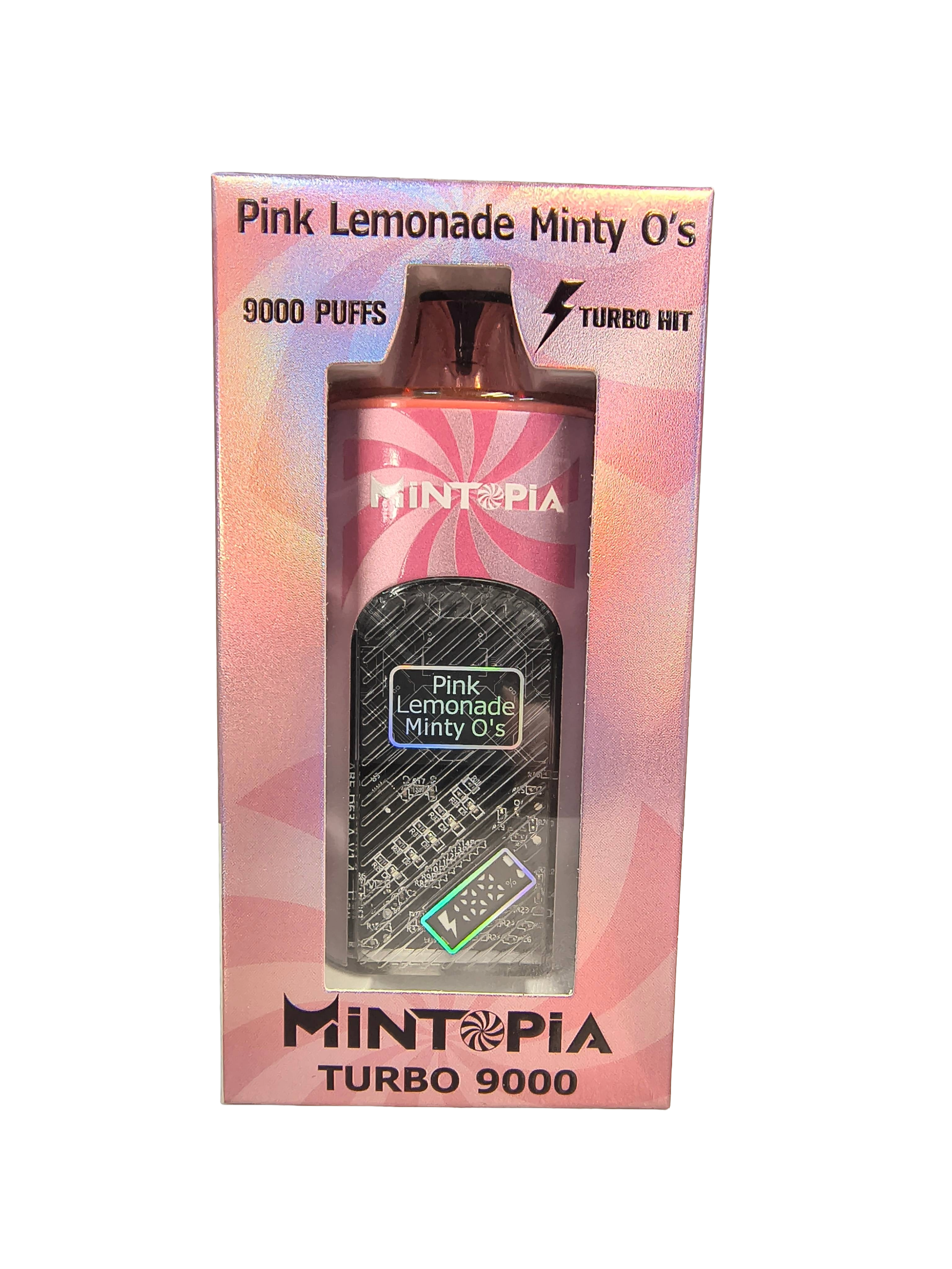 Mintopia Turbo 9000 Pink Lemonade Minty O's 9k Puffs