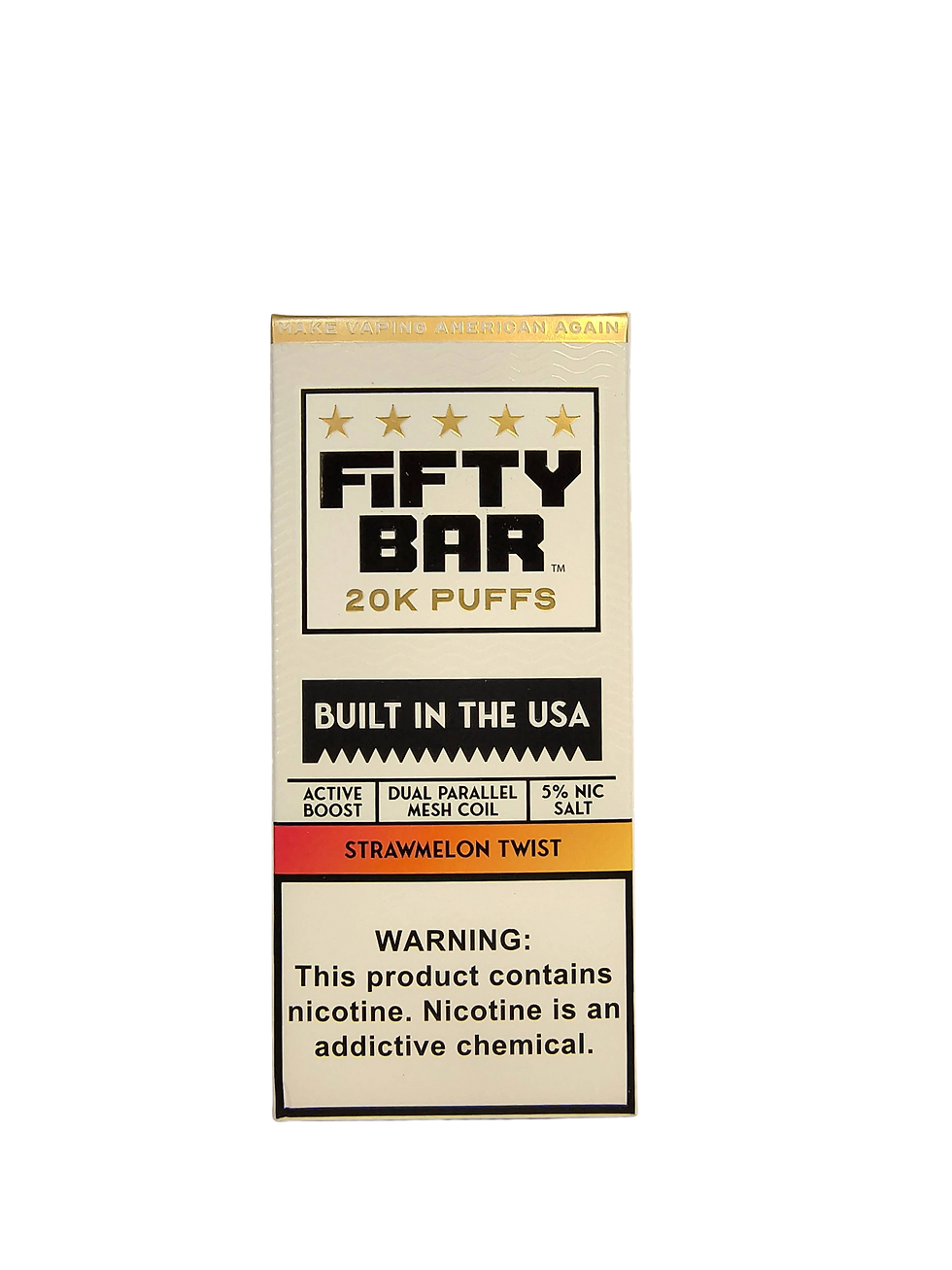 Thumbnail: Fifty Bar Strawmelon Twist 20k Puffs