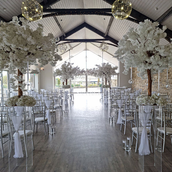 Thumbnail: White Blossom Table Trees