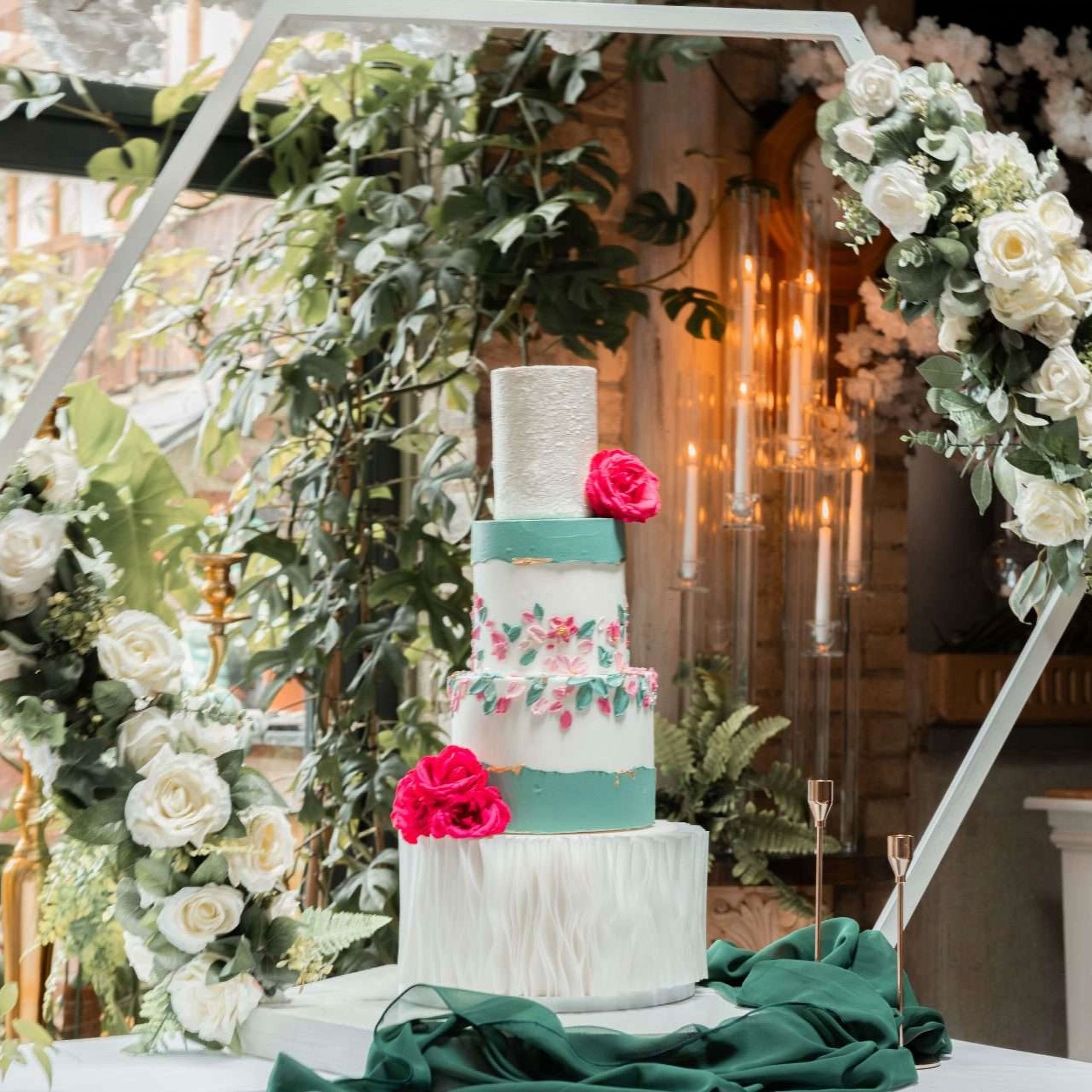 Hexagonal Cake Stand