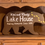 Thumbnail: Personalized Bear Lake House Sign