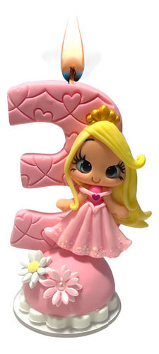 Miniatura: Vela Biscuit Princesa Aurora Pronta Entrega