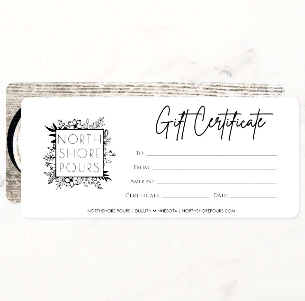 Gift Certificate | Northshore Pours