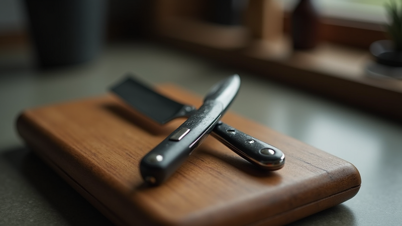 straight razor depicting shaving services