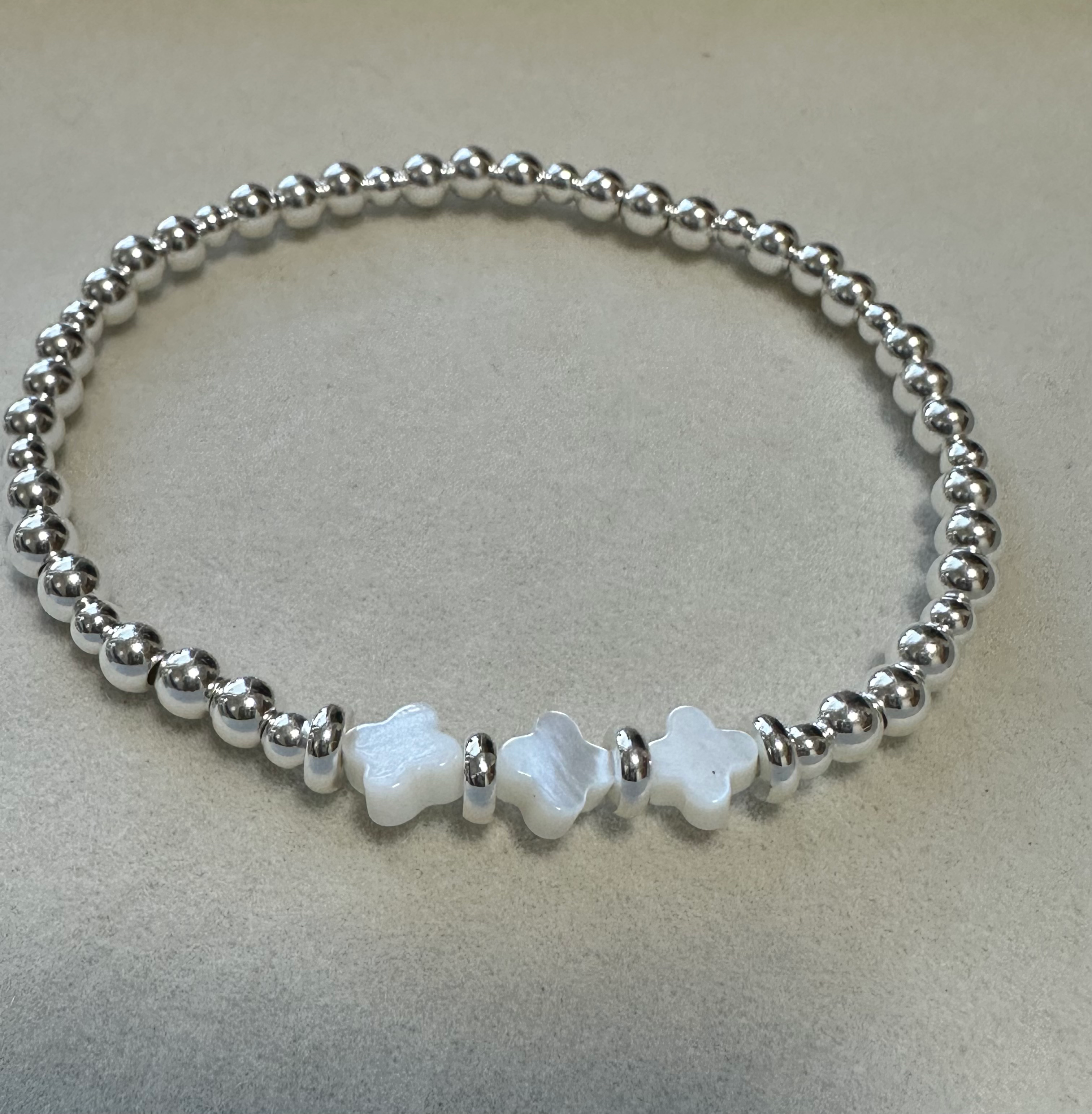Shells & Sterling Bracelet