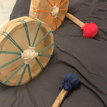 Atelier de tambours chamaniques à Nantes avec Alexandre Escarpit
