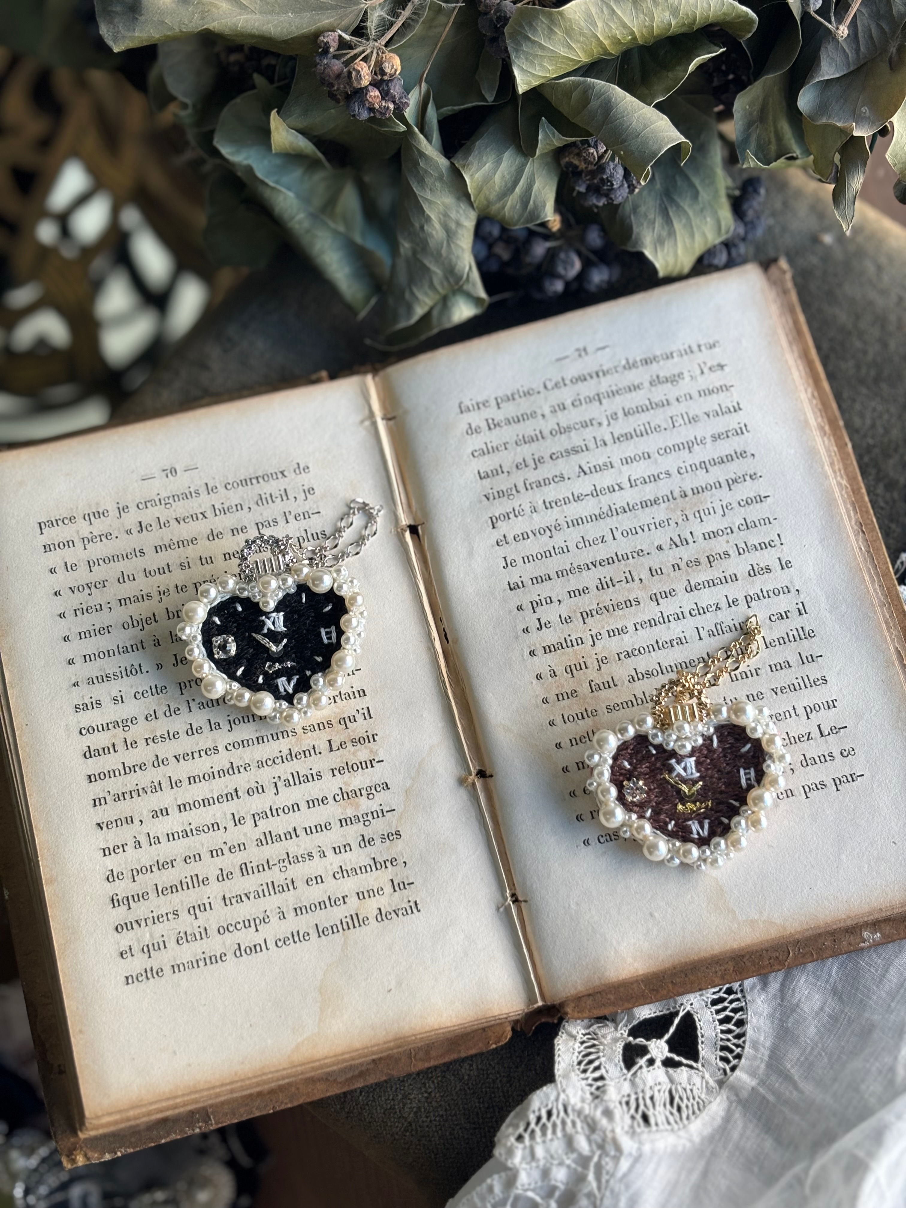 Broche Montre à gousset Coco