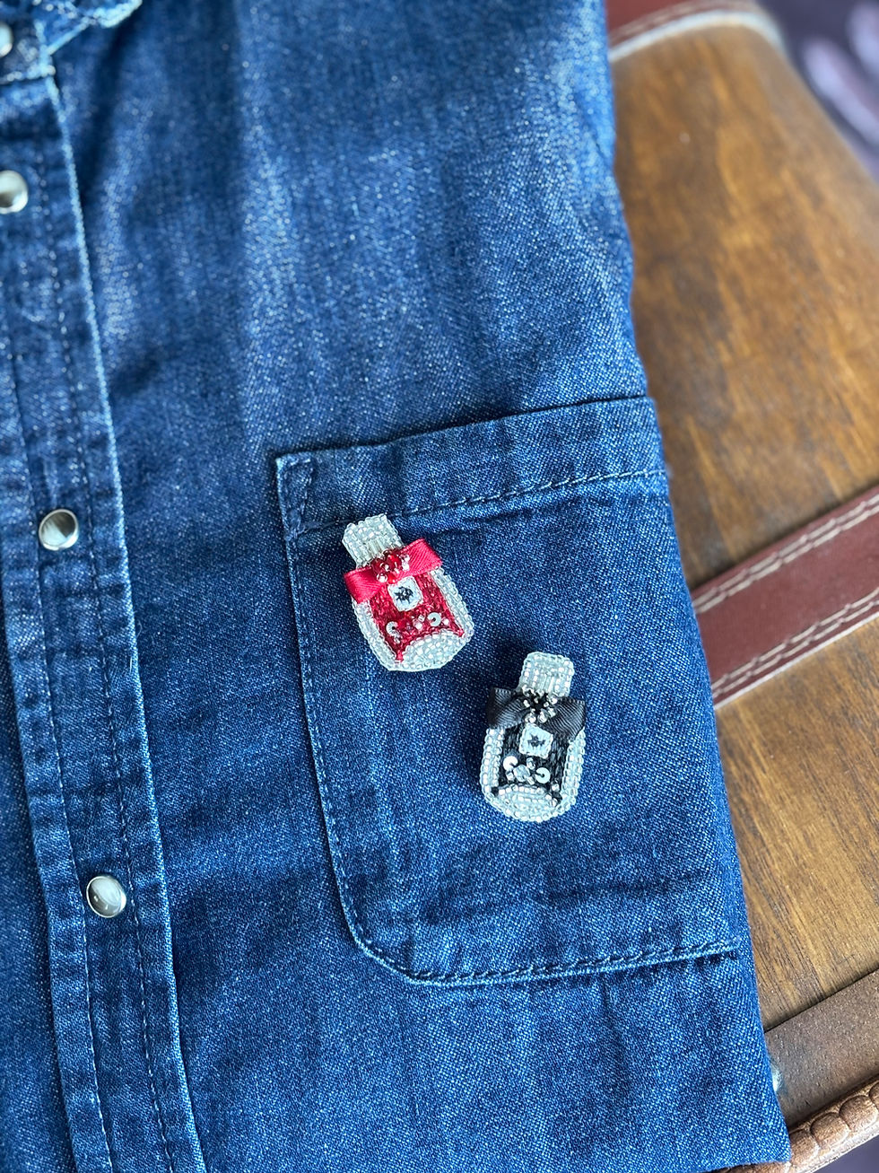 Thumbnail: Broche Parfum LADY – Petite Taille