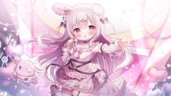 【ご依頼】Vtuber 兎彷魂あみゅ様_パーツ分けEDイラスト