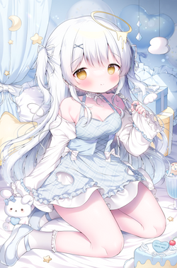 【ご依頼】Vtuber或天みう様バースデーイラスト