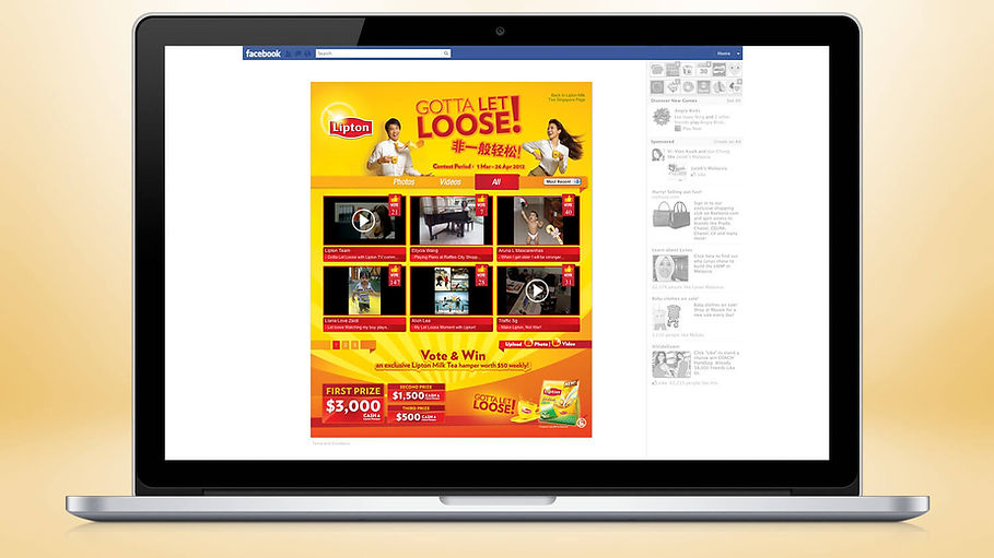 FMCG - Lipton Facebook Contest