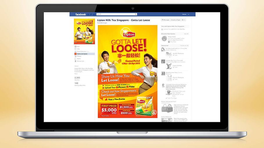 FMCG - Lipton Facebook Marketing