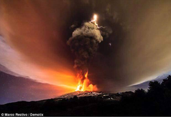 Eruption Etna 2