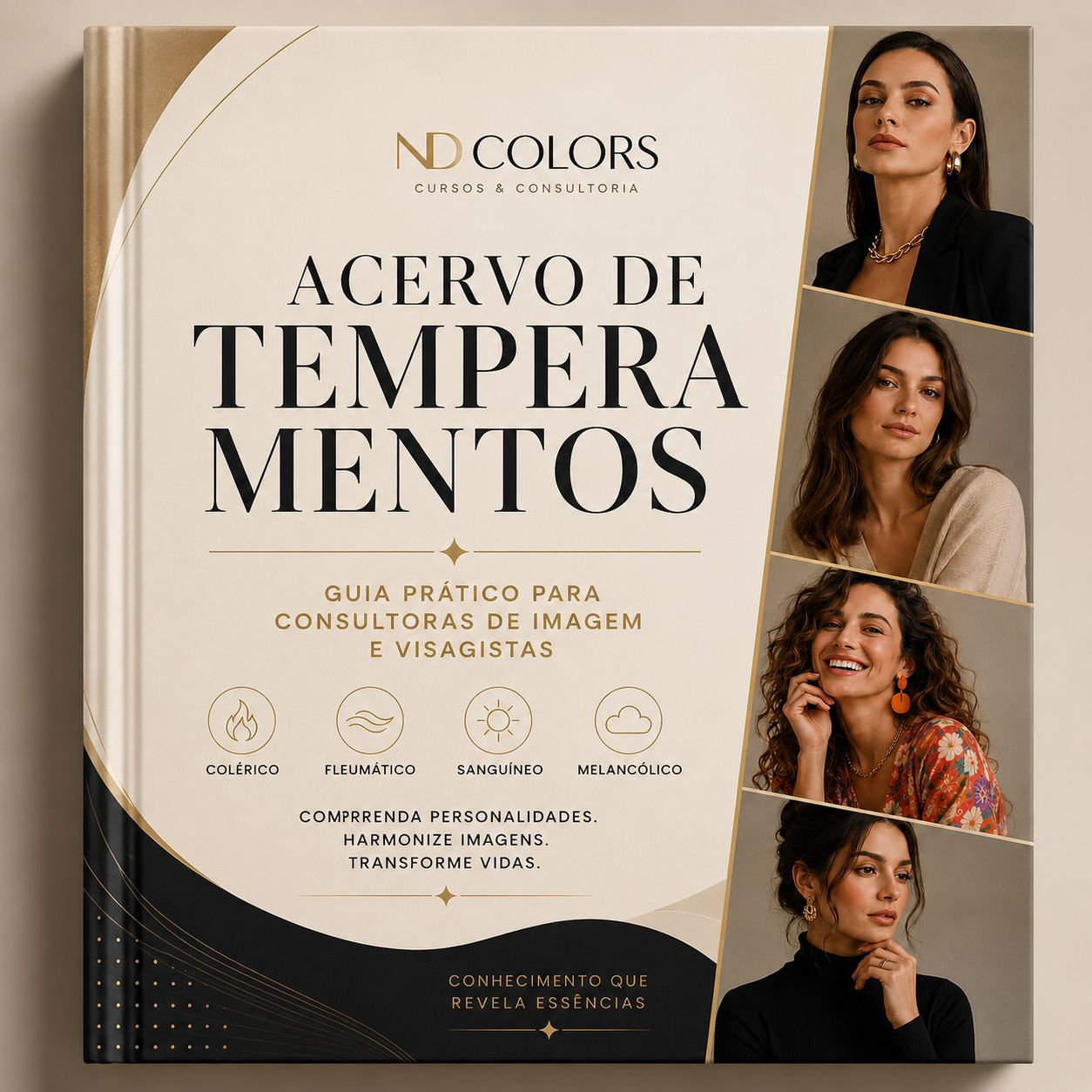 E-BOOK TEMPERAMENTOS – GUIA PRÁTICO PARA CONSULTORAS DE IMAGEM E VISAGISTAS