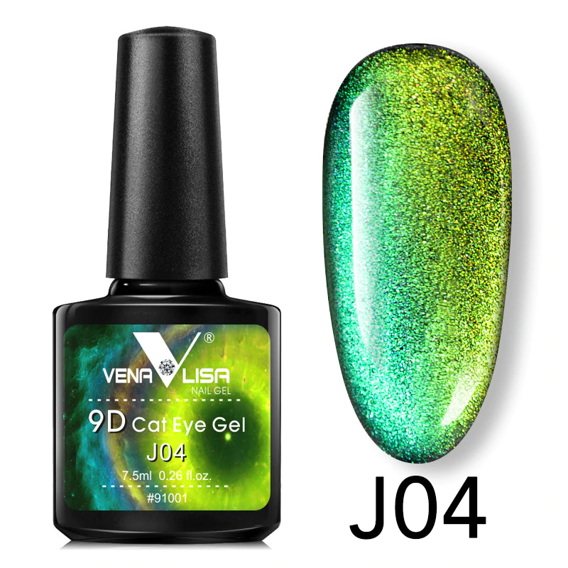Miniature : 9D cat eye nail gel polish venalisa canni 7.5ml soak off 