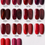 Miniature : CANNI Advanced 5g Red Series Nail Polish 30 colors optional Removable Nail 