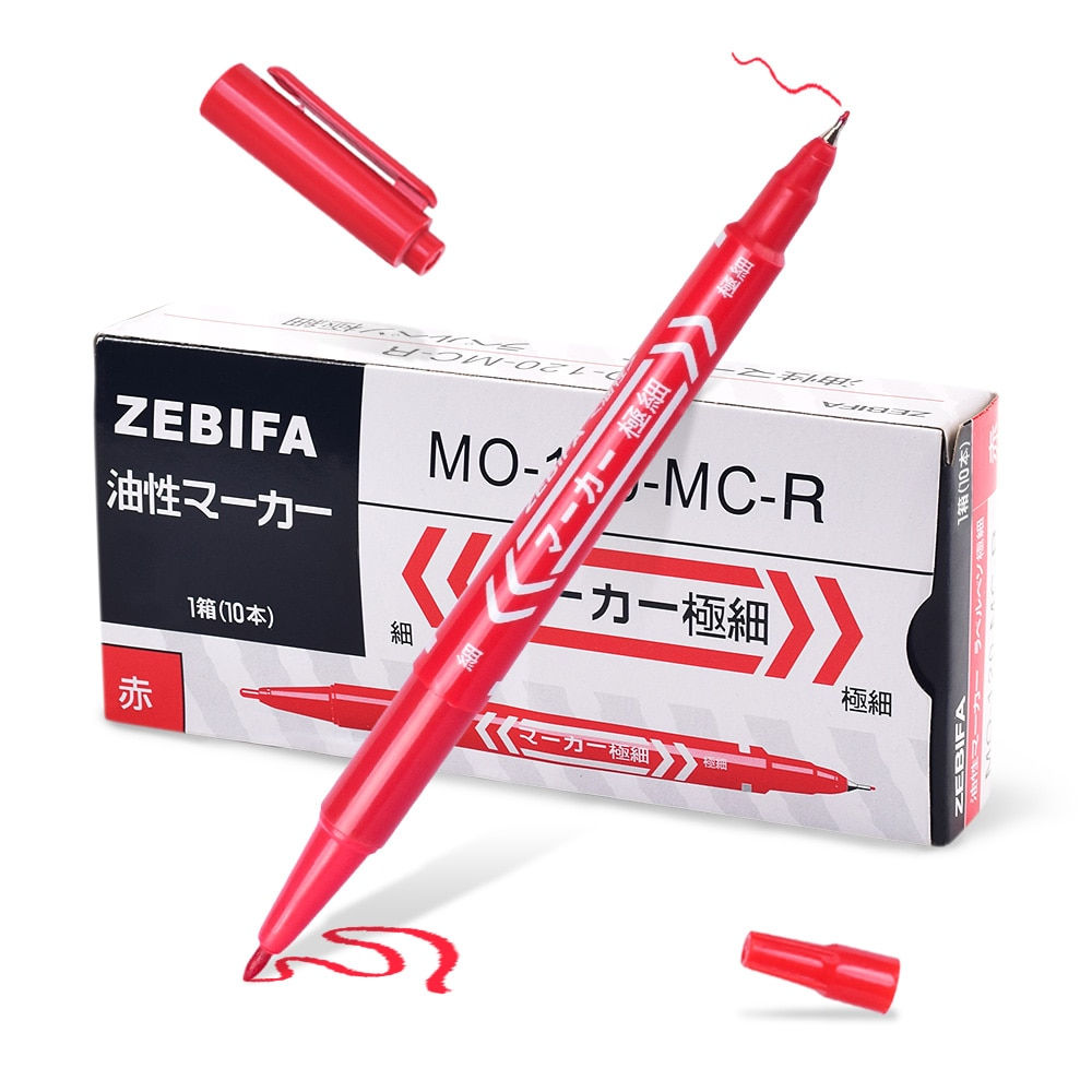 Tattoo Marker Pen Permanent Makeup Eyebrow Microblading Black/Red/Blue