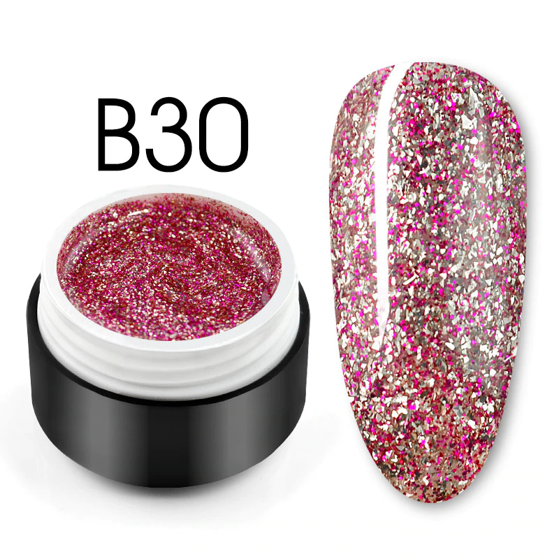 Miniature : 91210 CANNI Platinum Color Gel Lacquer Polish 5ml Plastic Jar High Quality 