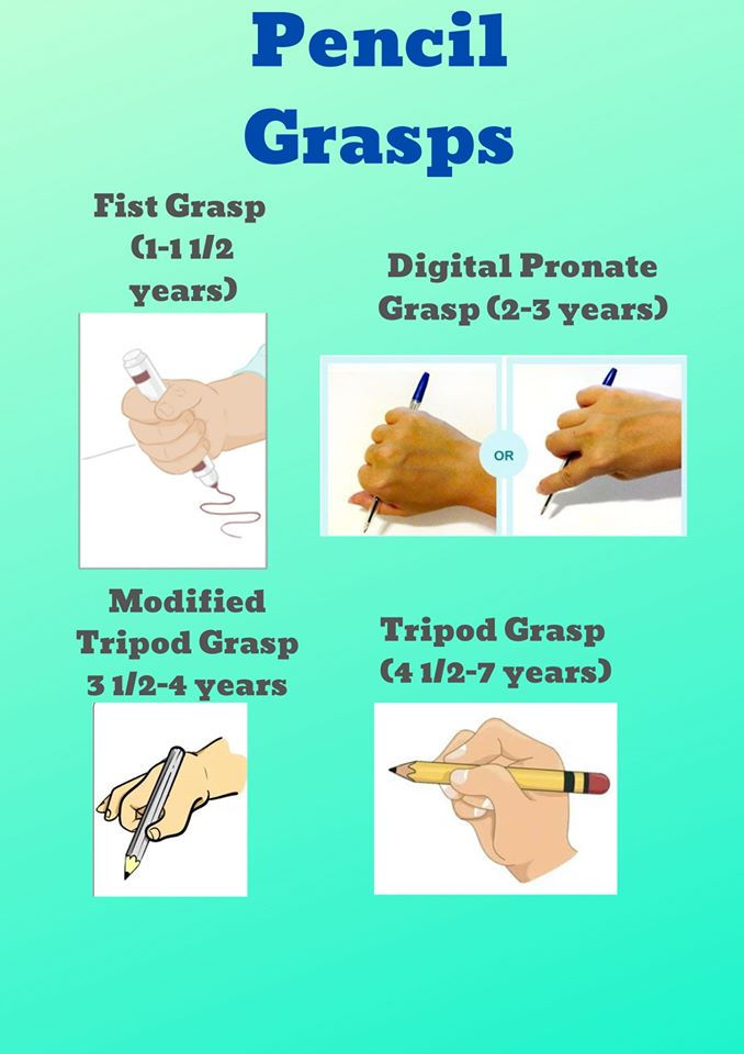 Pencil grasp Occupational Therapy
