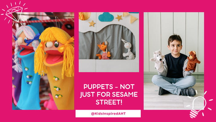 ‘Puppets- Not just for Sesame Street’