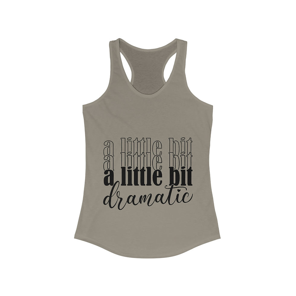 Thumbnail: Women's Ideal Racerback Tank "Dramatic"