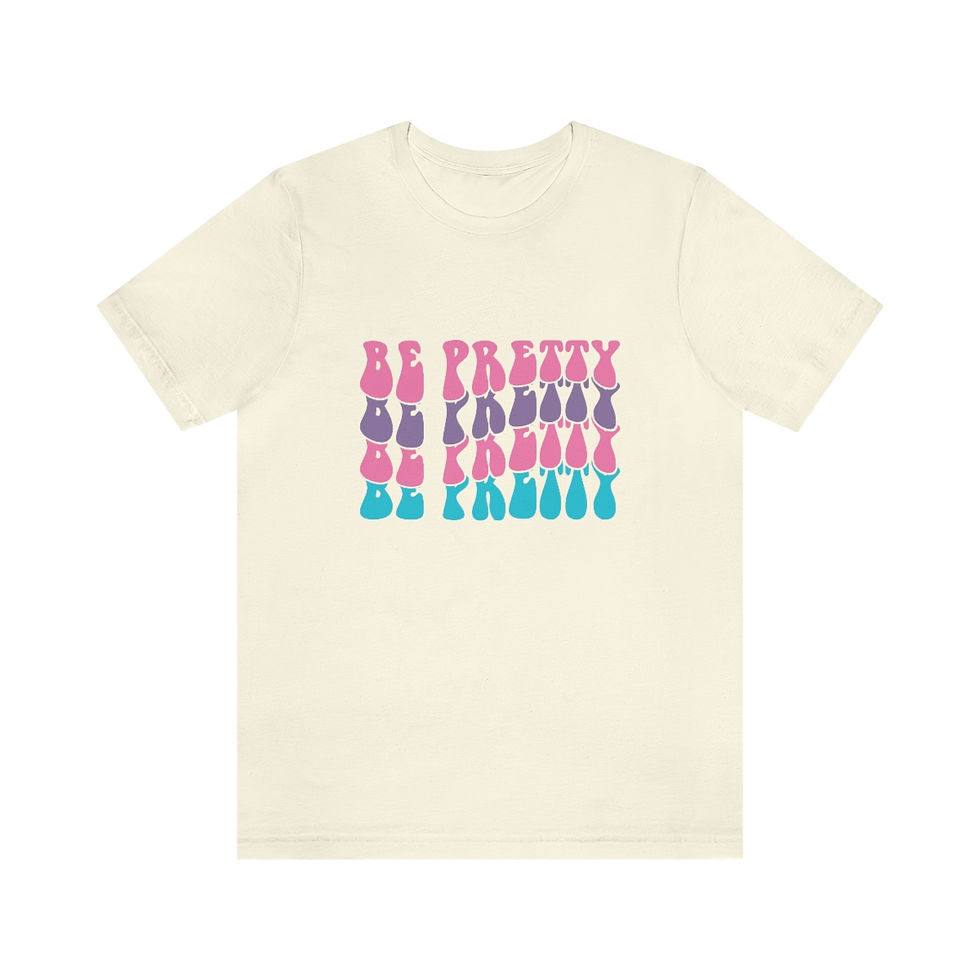 Thumbnail: Jersey Short Sleeve Tee "Be Pretty" 