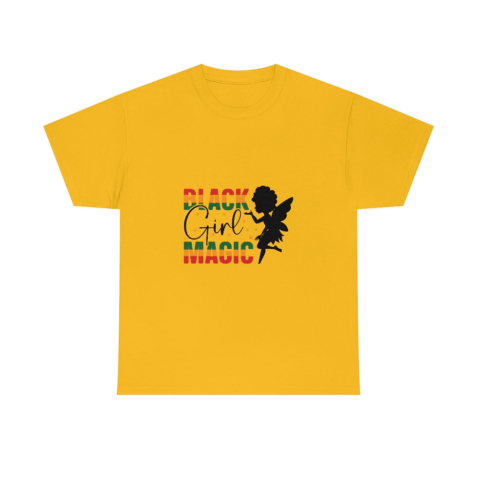 Thumbnail: Cotton Tee "Black Girl Magic"