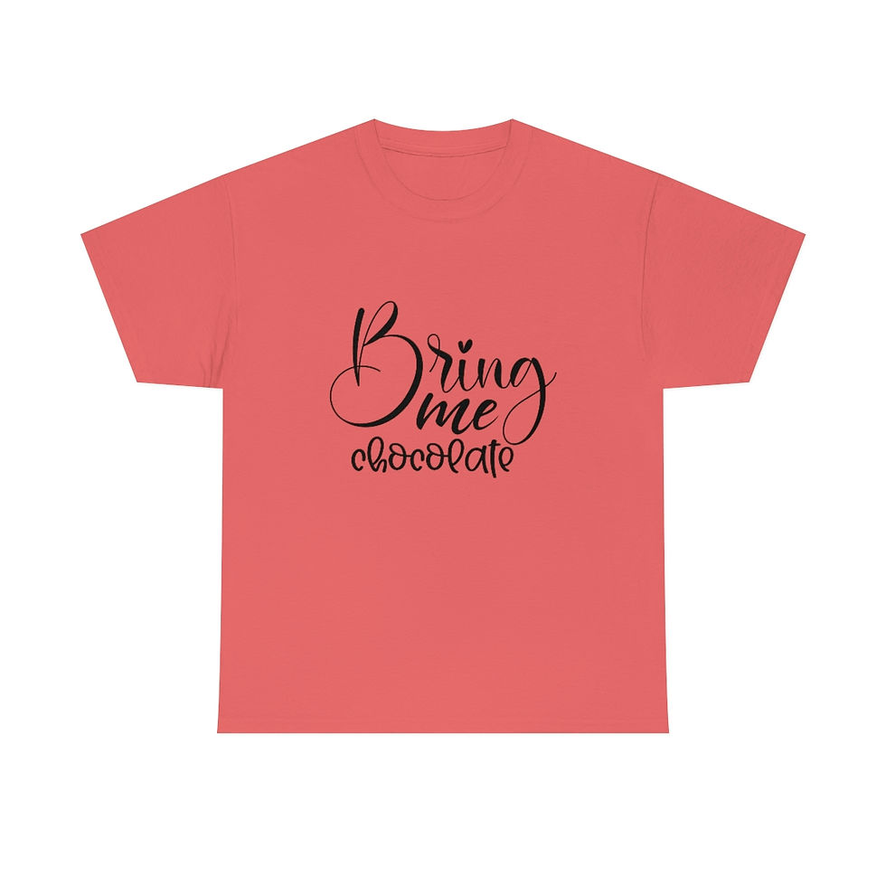Thumbnail: Cotton Tee "Bring Me Chocolate"