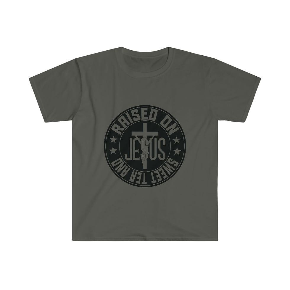 Thumbnail: Unisex Softstyle T-Shirt "Raised On"