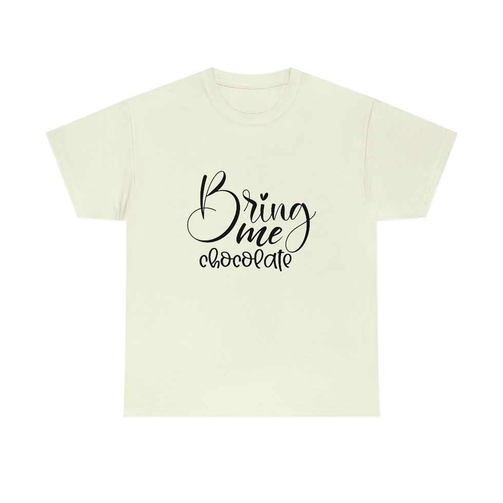 Thumbnail: Cotton Tee "Bring Me Chocolate"
