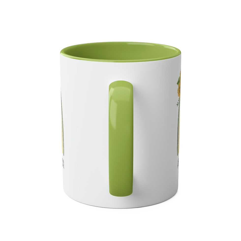 Thumbnail: Two-Tone Coffee Mugs, 11oz "Your Own Sunshine"