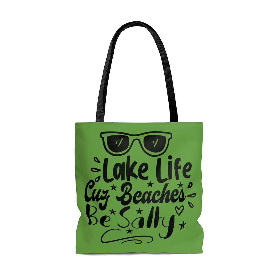 Thumbnail: AOP Tote Bag "Lake Life"