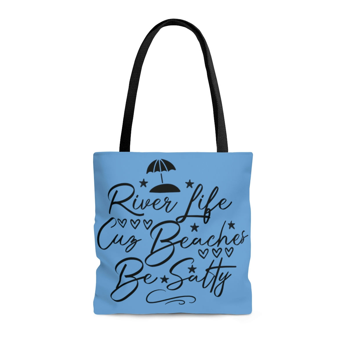 AOP Tote Bag "River Life"