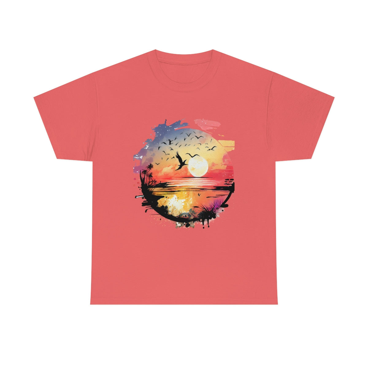 Cotton Tee "Sunset"