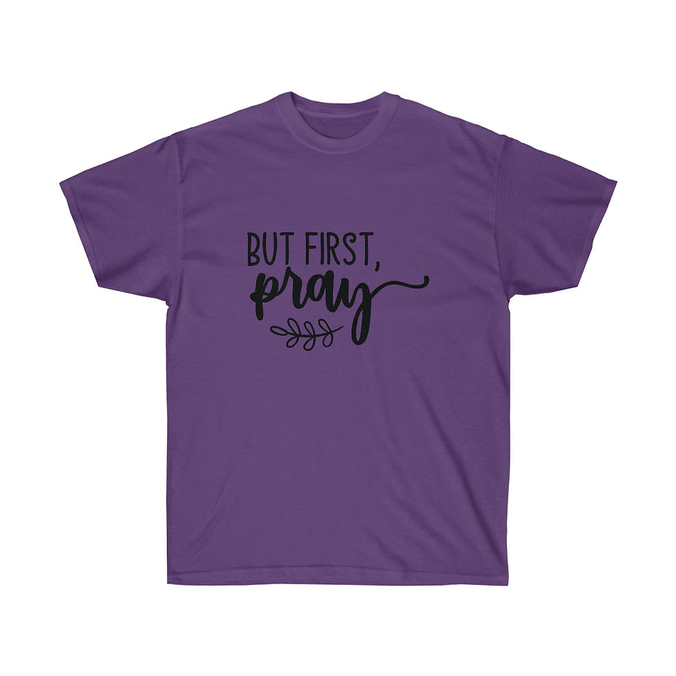 Thumbnail: Unisex Ultra Cotton Tee "Pray"